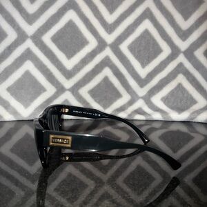 Versace Black and Gold Sunglasses